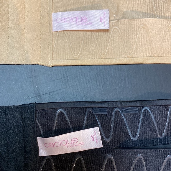 Cacique Strapless Convertible Bra Bundle, 42c - Picture 6 of 11